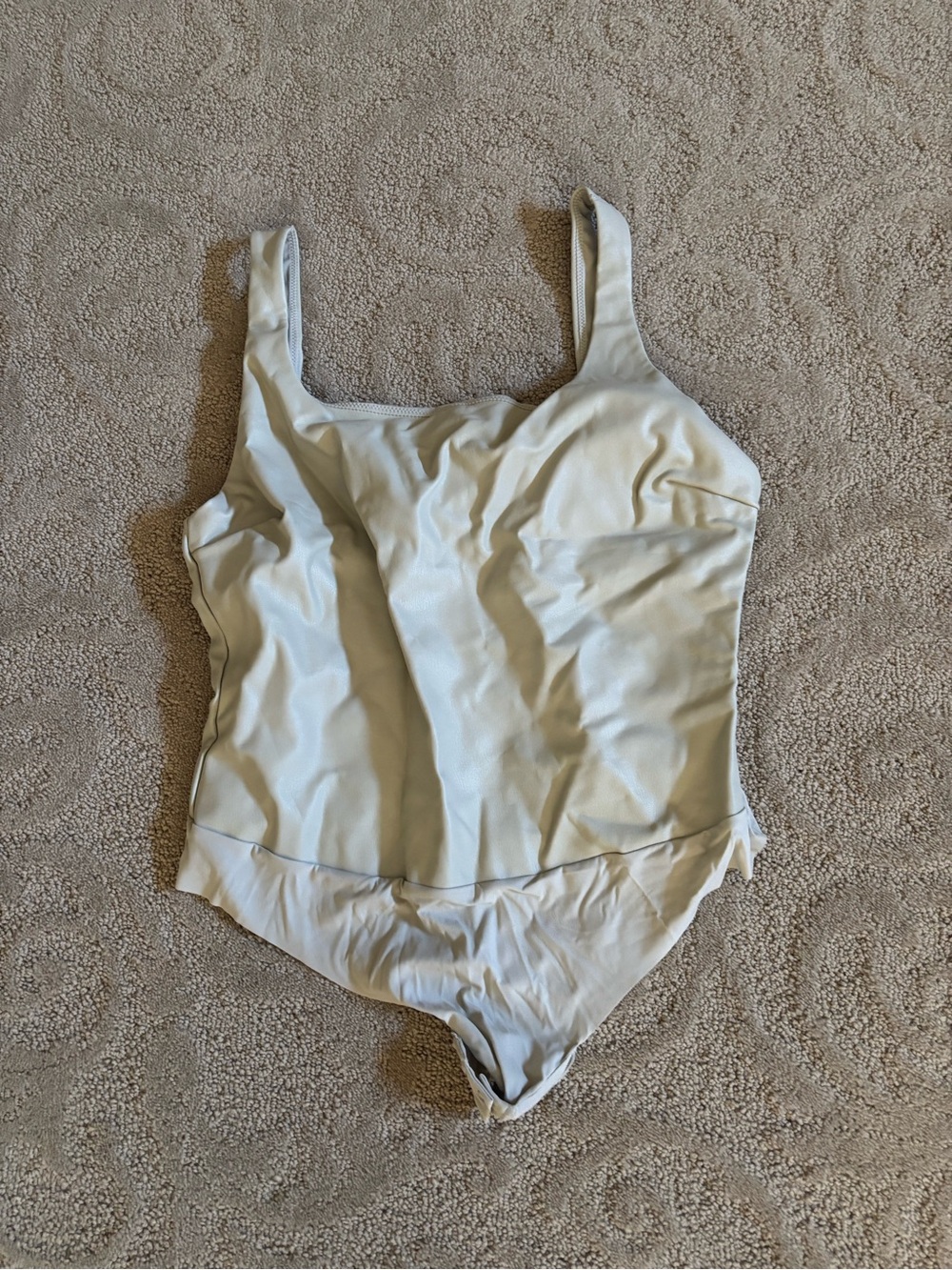 SKIMS faux leather bodysuit